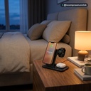 C3: Carga Simultánea sin Cables en Mesa de Noche o Escritorio