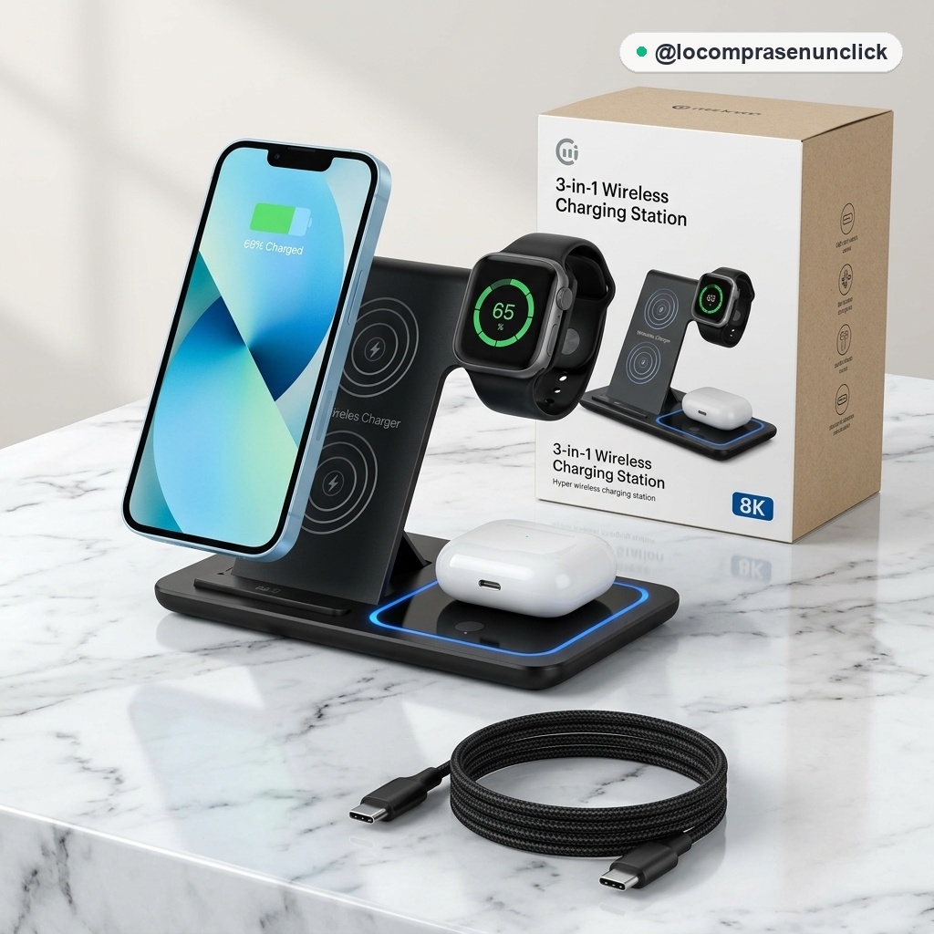 C4: Presentación Oficial con Cable USB-C de Carga Rápida