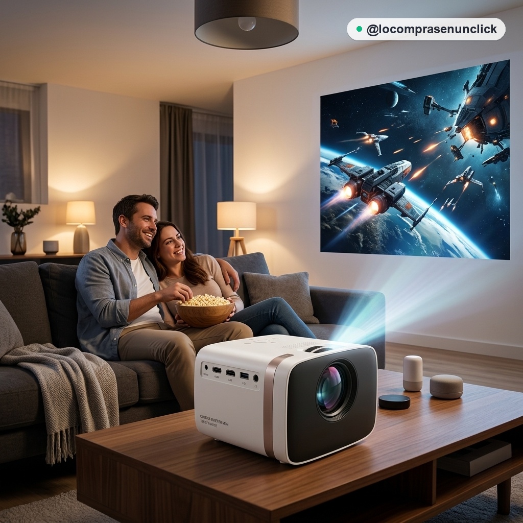 C3: Experiencia de Cine en Casa de 100 Pulgadas en Sala o Dormitorio