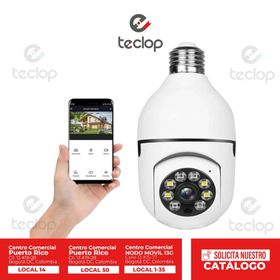 Cámara Seguridad Bombillo WiFi 360 - Dropi #2