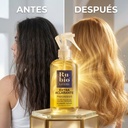 Rubio Lovers Antes y Después - Transformación Dorado Natural