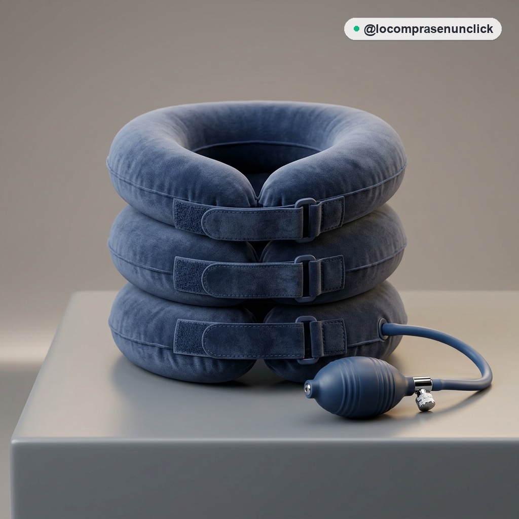 Tracción Cervical Inflable Ortopédica 3 Niveles para Cuello