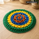 Tapete Olfativo Interactivo Snuffle Mat Anti-Ansiedad para Perros