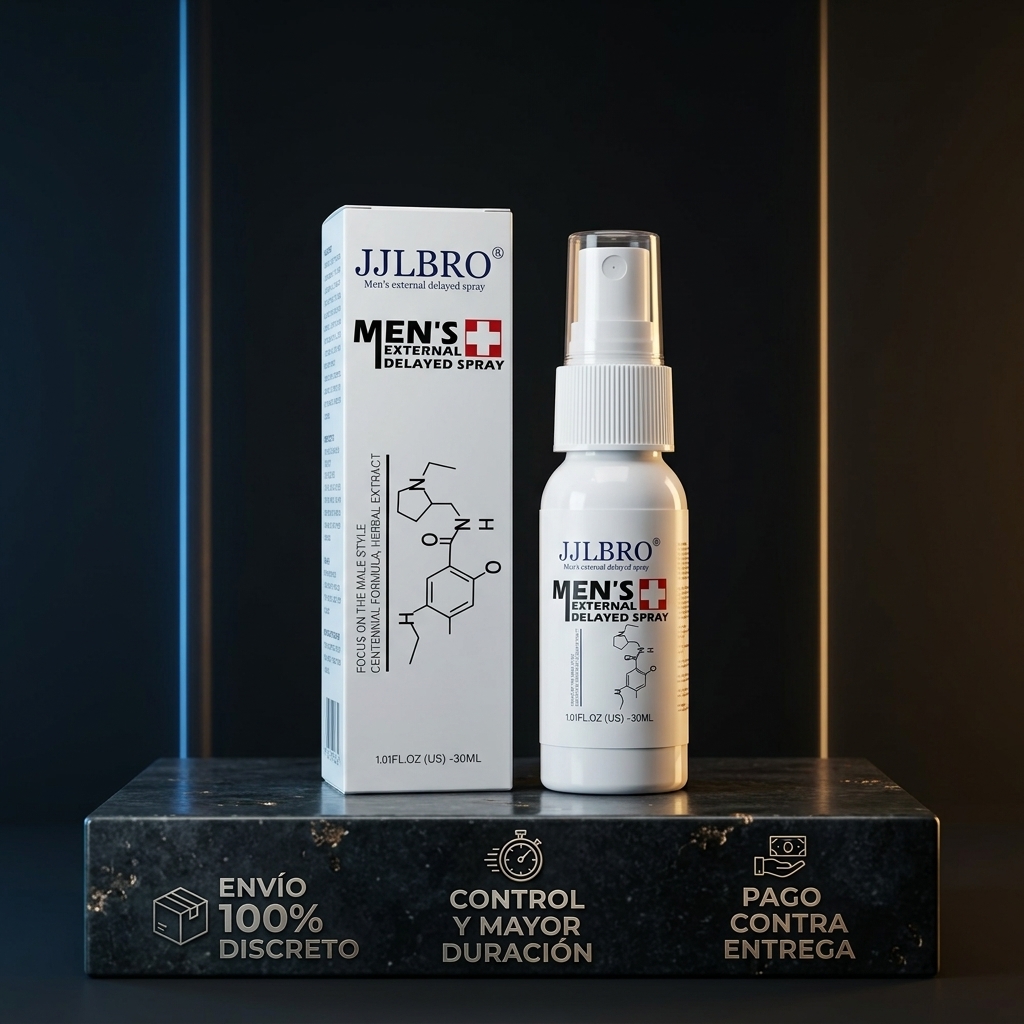 JJLBro Spray Retardante Masculino (Envío 100% Discreto)