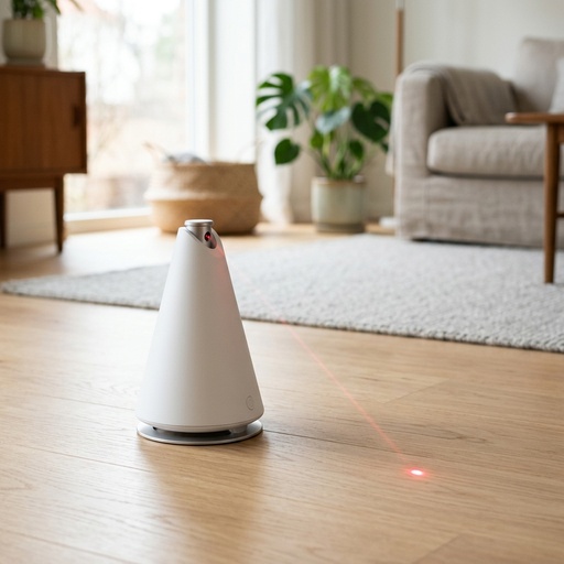 [MAS-004] Juguete Láser Automático Giratorio 360° para Gatos