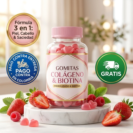 [SAL-003] Gomitas Adelgazantes con Colágeno Hidrolizado & Biotina