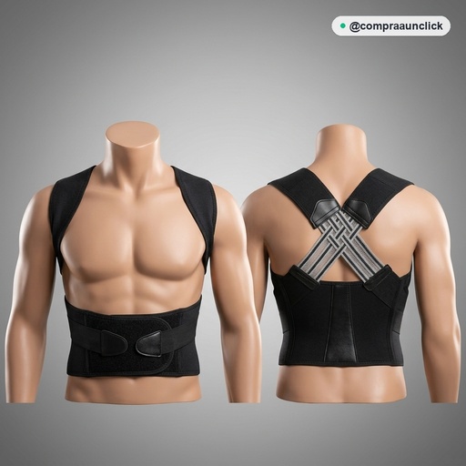 [SAL-005] Faja Correctora de Postura y Soporte Lumbar Ergonómica